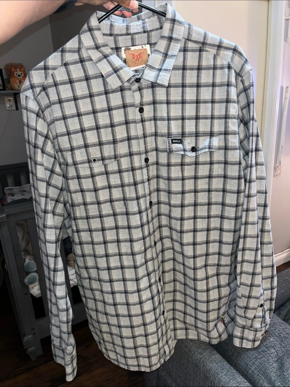 Men’s RVCA Button Down Shirt